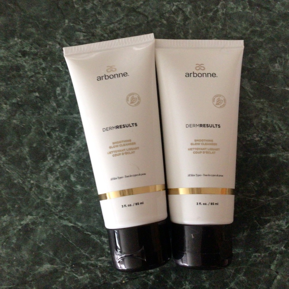 Arbonne Derm results glow cleanser x2
